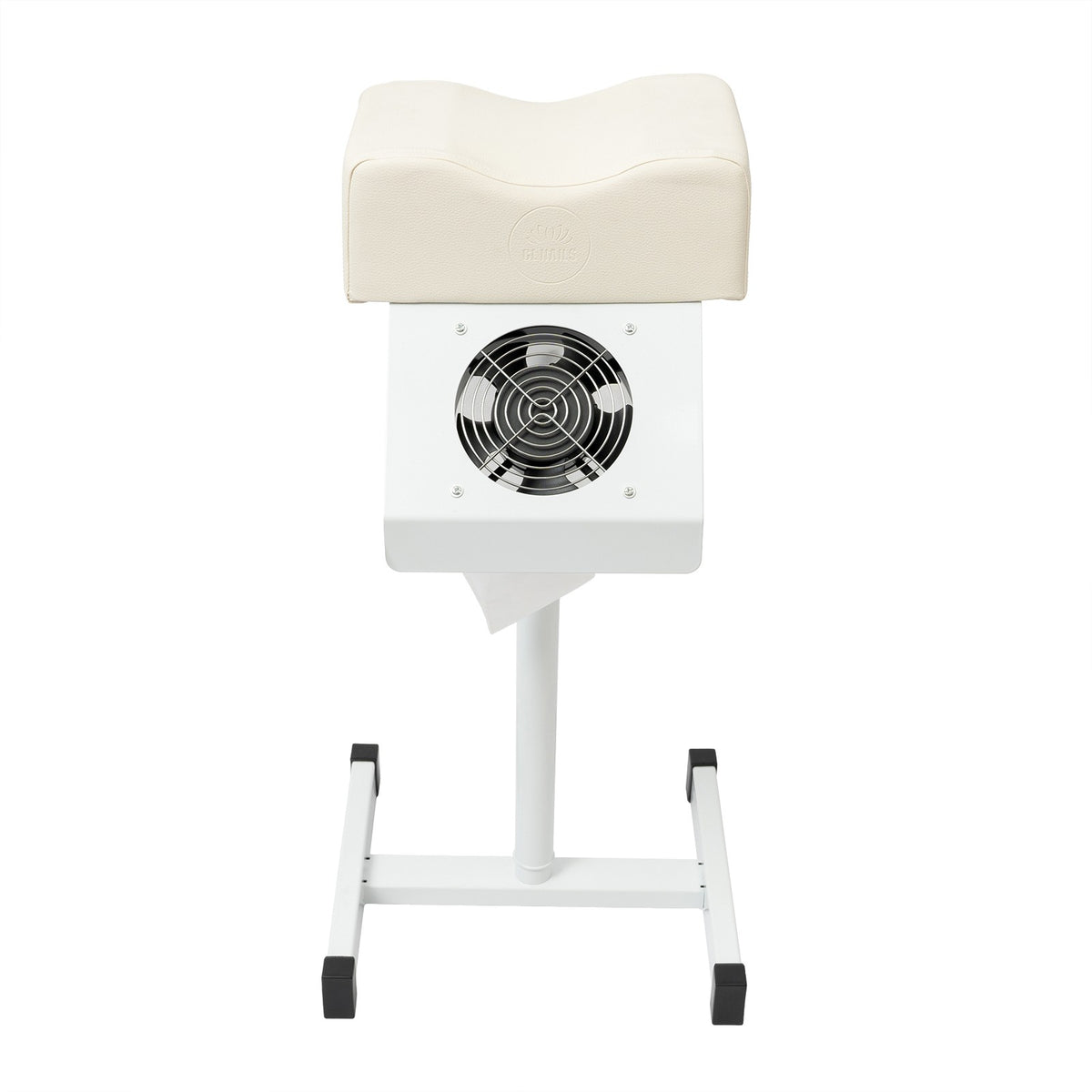 Adjustable Nail Salon Footrest Chair with Vacuum Cleaner - Freestanding