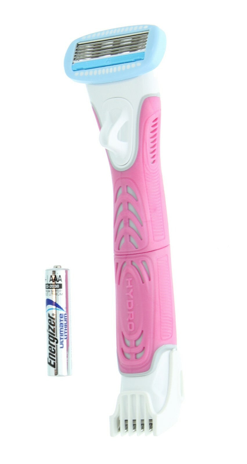 Women's Moisturizing Razor with Bikini Trimmer - Hydro Silk, Battery Operated