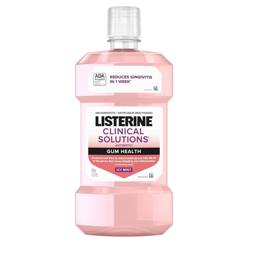 Gum Health Mouthwash - Antiseptic Oral Rinse for Gingivitis & Plaque - 500 mL