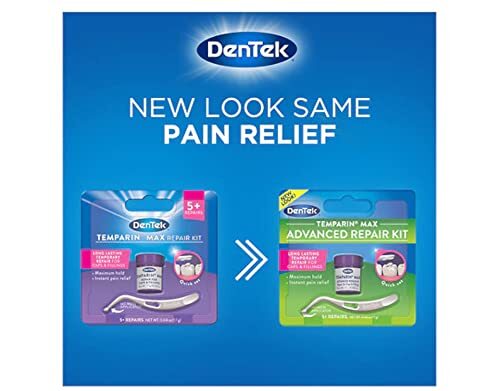 Tooth Repair Kit for Lost Fillings and Caps - 6-Pack
