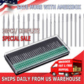 30Pcs Nail Drill Bits Set for Electric Manicure Pedicure Files - Titanium Coated