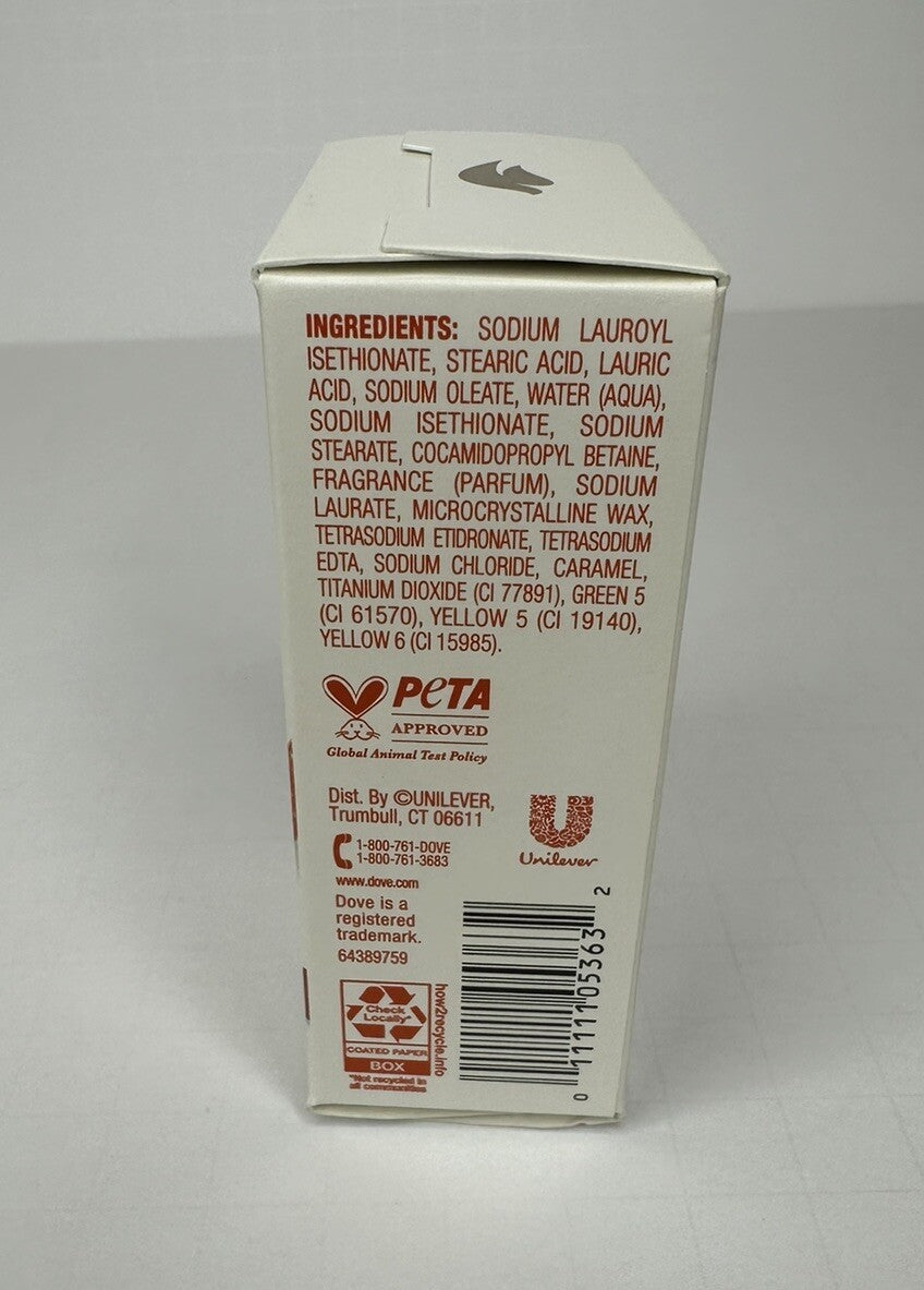 Dove Cinnamon Pumpkin Pie Body Soap Pack of 2 - Limited Edition, 5 OZ