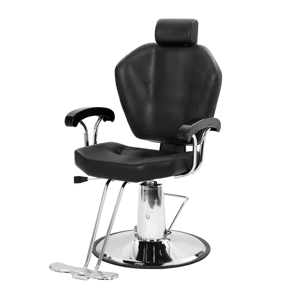Reclining Barber Chair Hydraulic Salon Chair for Hair Styling Spa