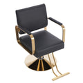 Height Adjustable Salon Chair with Footrest for Hairdressers and Barbers