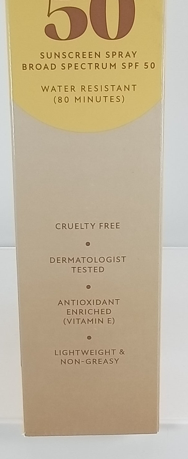Water Resistant SPF 50 Sunscreen Spray - Broad Spectrum, 9.1oz, 3 Pack
