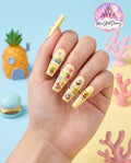 SpongeBob SquarePants 3D Nail Stickers - Nail Art Decals for Manicure