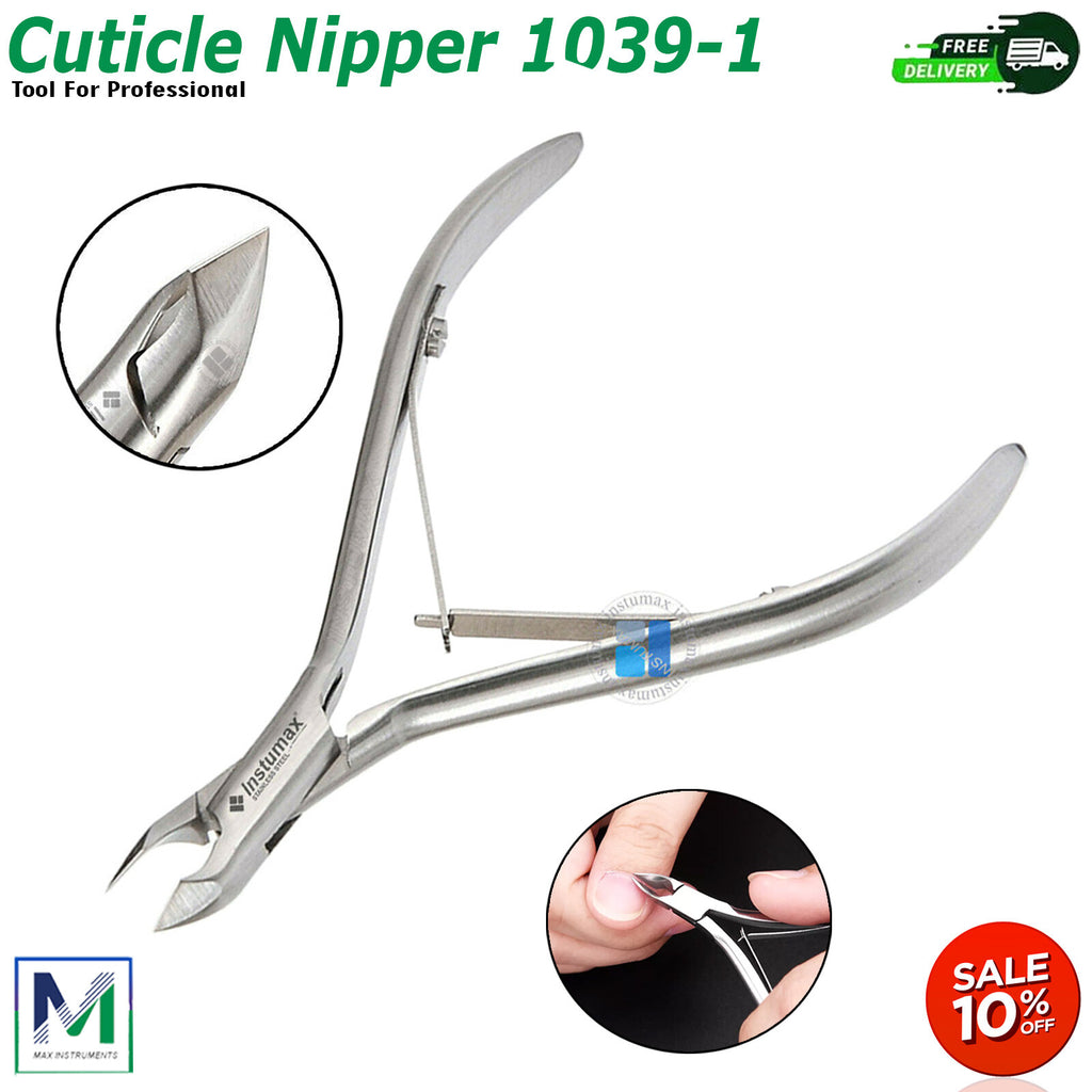 Professional Stainless Steel Manicure Cuticle Nipper Set for Nail Care