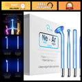 High Frequency Fusion Wand Accessory Set Neon & Argon Glass Applicators