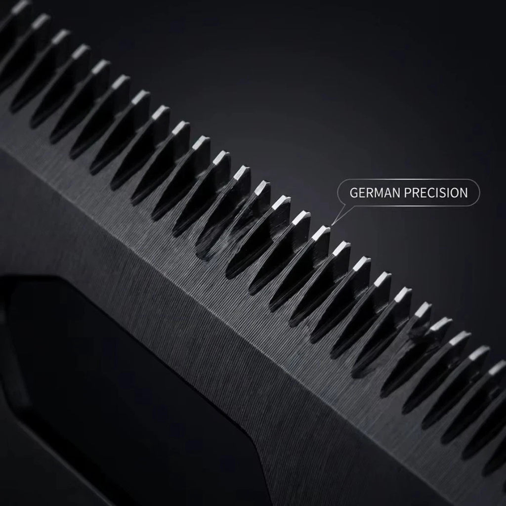 Professional DLC-Coated Fixed Blade & Shallow Tooth Cutter Set for Clipper Maintenance