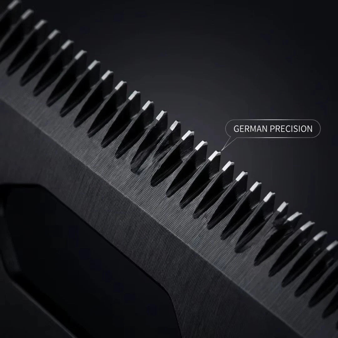 Professional DLC-Coated Fixed Blade & Shallow Tooth Cutter Set for Clipper Maintenance