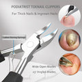 Heavy Duty Ingrown Toenail Clippers - Professional Podiatrist Toe Nail Trimmers for Thick & Ingrown Nails