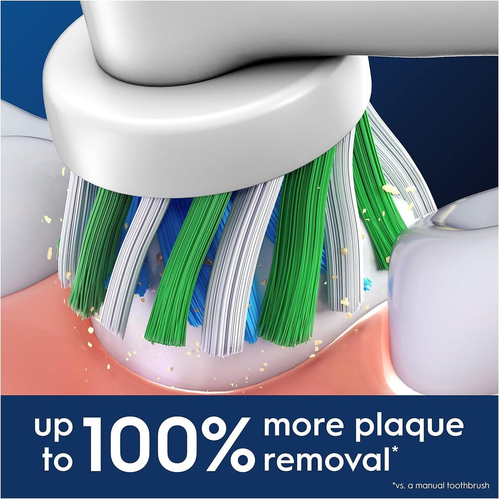Electric Toothbrush Replacement Heads - Cross Action Bacterial Protection, 4 Pack