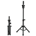 Mini Adjustable Wig Stand Tripod Holder for Mannequin Head Salon Display
