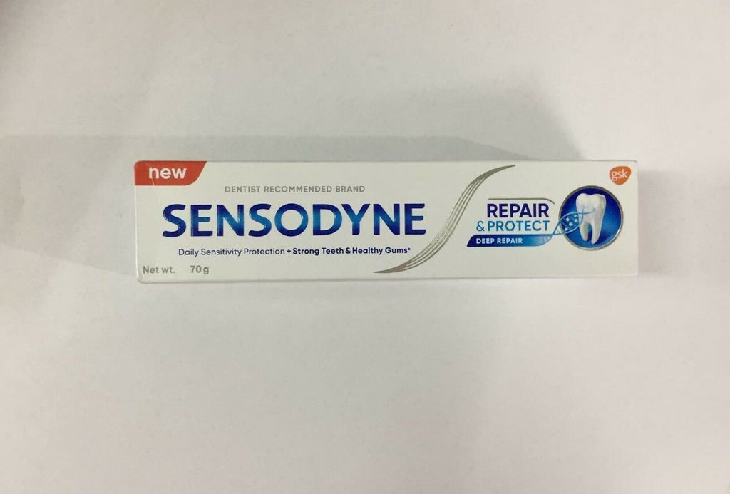 Sensodyne Repair & Protect Toothpaste with Novamin - 70g for Sensitive Teeth