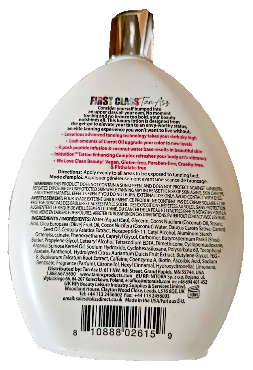 First Class Luxury Tanning Lotion with Coconut Water 13.5oz - Skin Care