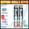 2-Pack Tongue Cleaner Brush for Oral Hygiene - Effective Bad Breath Removal