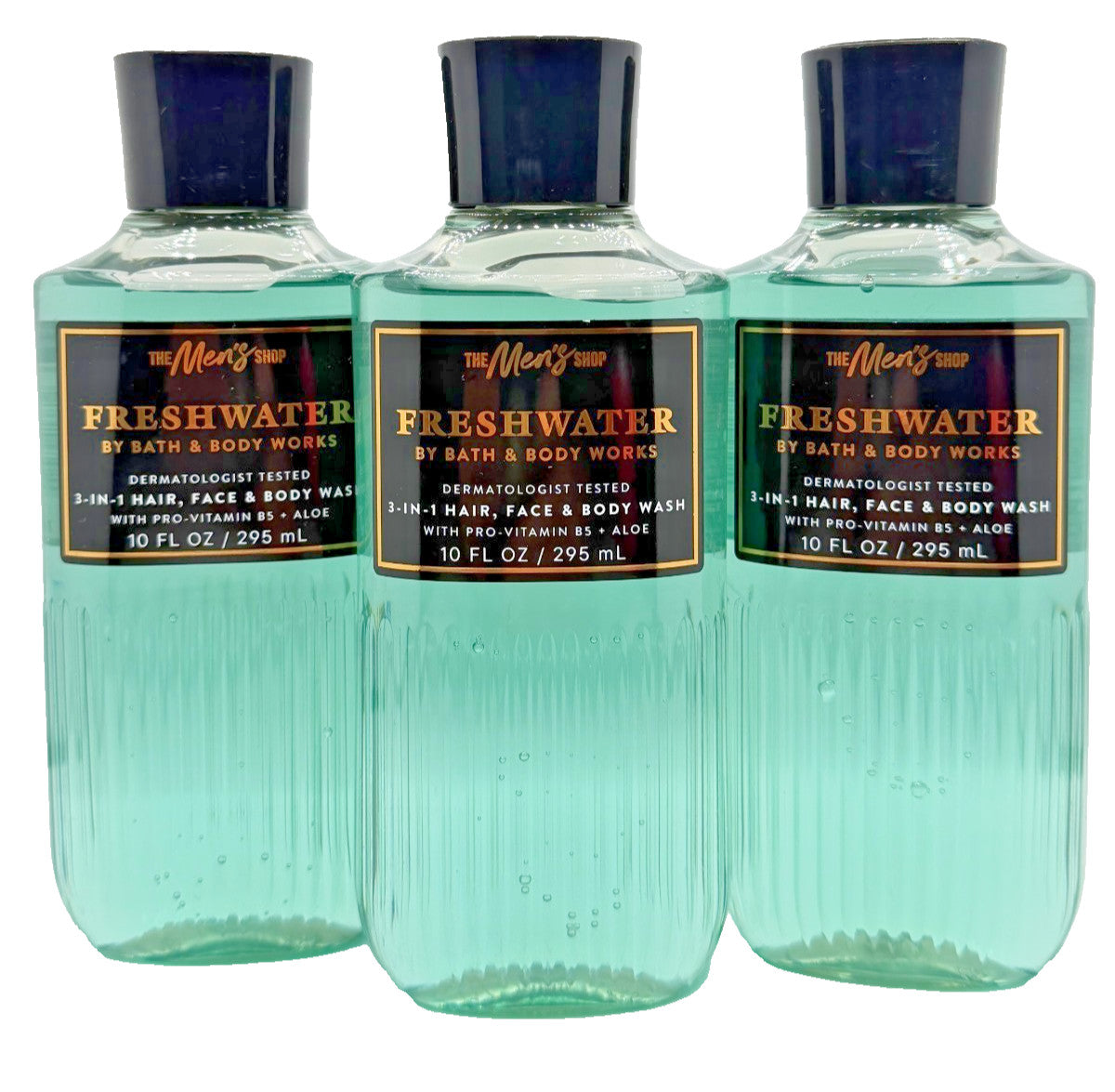 Bath & Body Works Freshwater 3-in-1 Hair Face & Body Wash Set - 30 oz