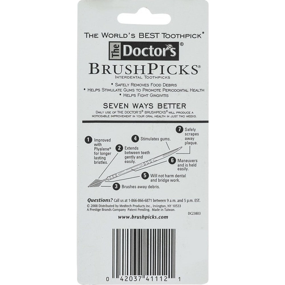 Interdental Toothpicks 600 Count - Gum Stimulating Oral Care Picks