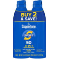 SPF 50 Sports Sunscreen Spray Twin Pack for Active Outdoor Protection