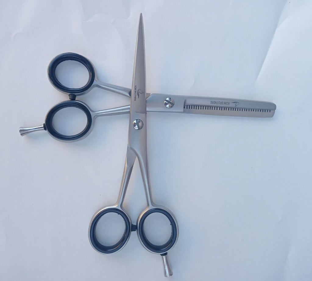 Professional Hair Cutting Shears & Thinning Scissors Set - 5.5 inch