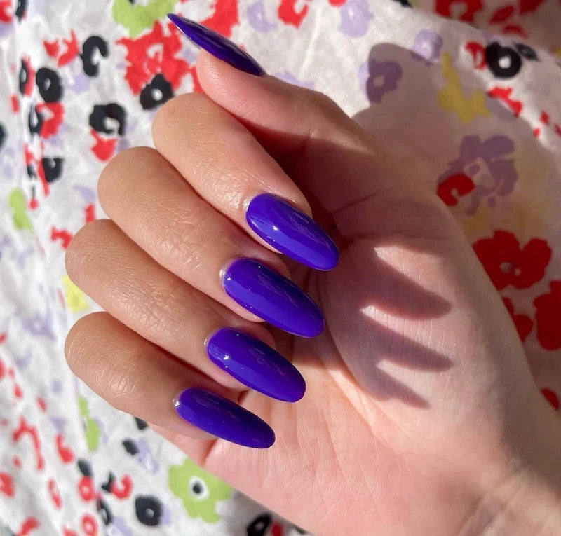 DND Gel Polish Set - Ultra Marine #019 0.6 oz Nail Color & Gel Polish Duo