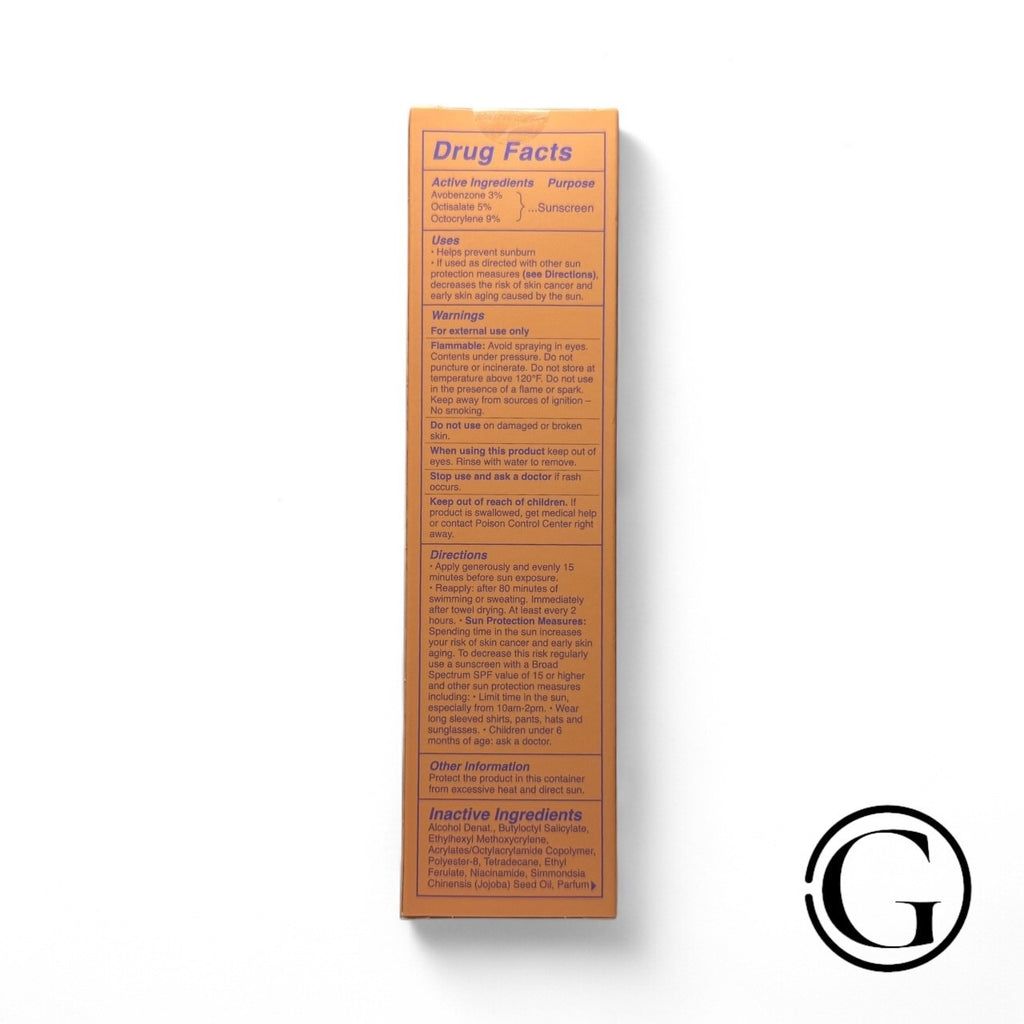 Sunscreen Face Mist SPF 50 Hydrating Spray for All Skin Types 6 fl oz