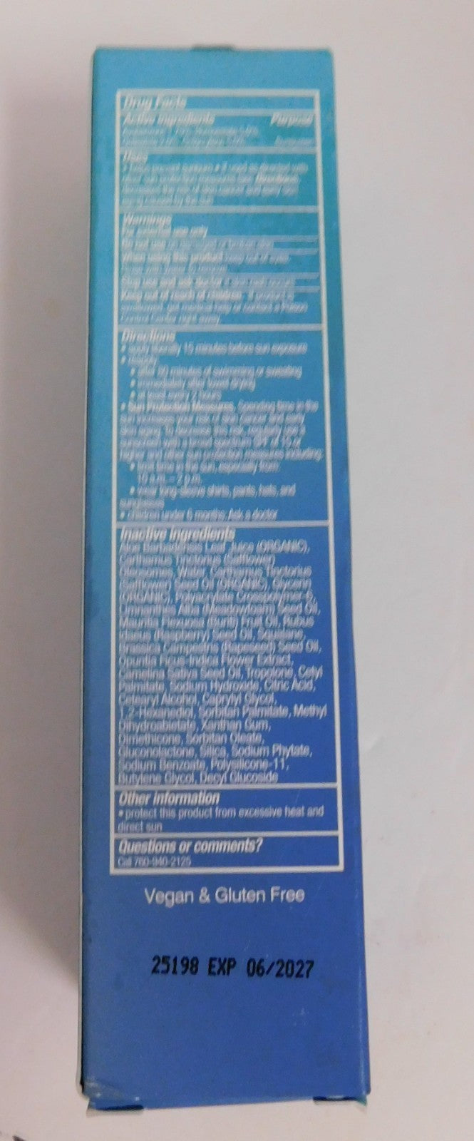 SPF 50 Face Sunscreen Fragrance Free 1.7 Fl Oz - Sealed & New