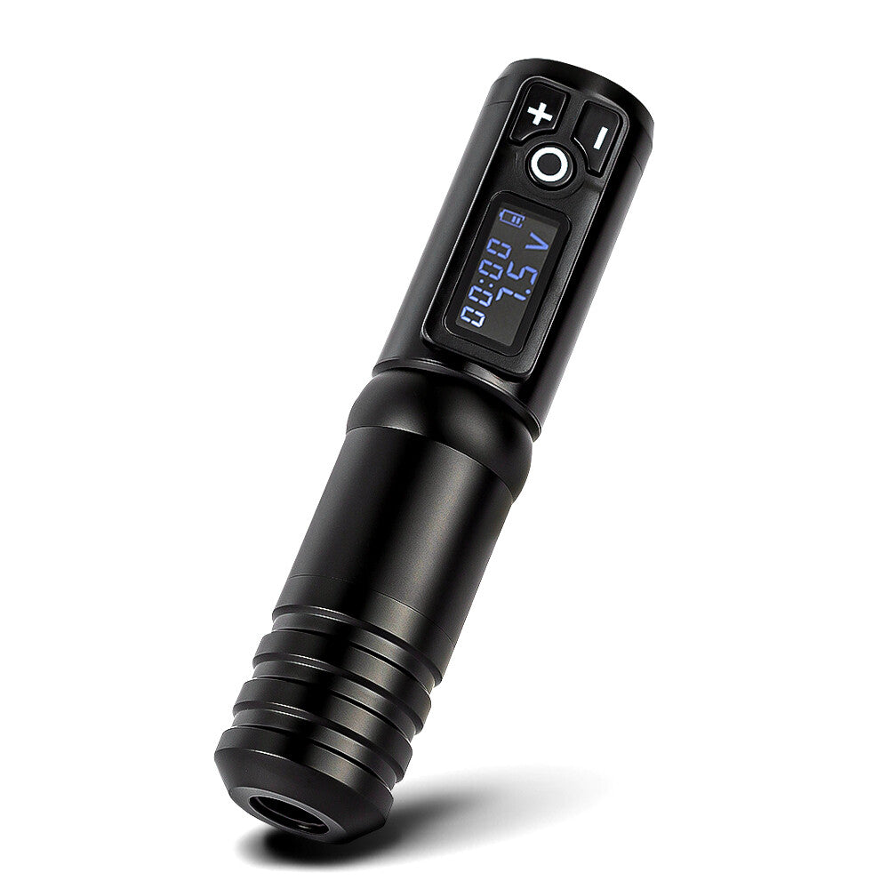 Wireless Tattoo Machine Pen Kit with Battery Power Supply and Cartridges