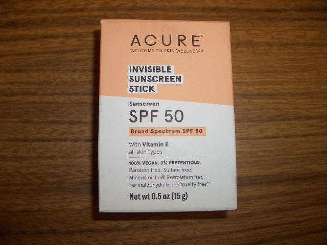 SPF 50 Sunscreen Stick with Vitamin E - Broad Spectrum Hydrating & Water-Resistant