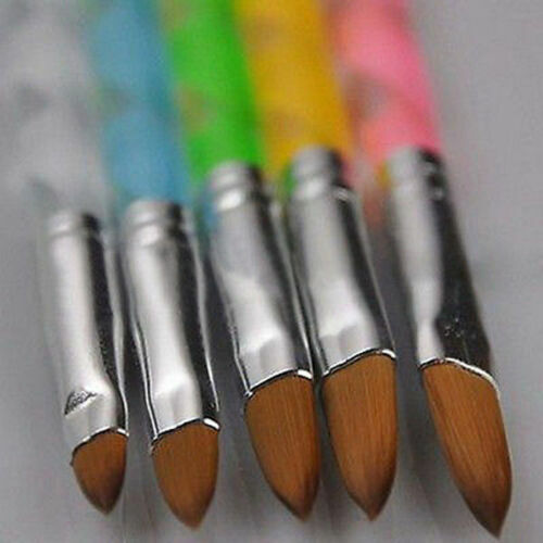 5-Piece Acrylic Nail Art Pen Set for DIY Painting and Design