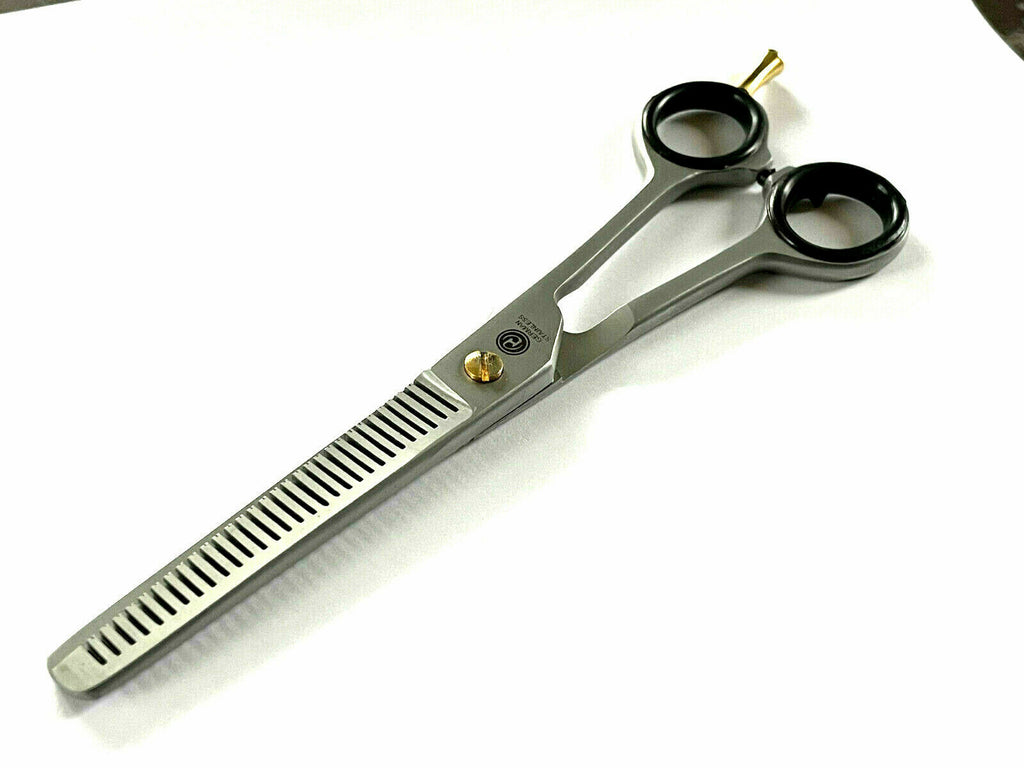 Professional 6.5 Inch Double Teeth Hair Thinning Scissors Shears for Barbers & Pet Grooming