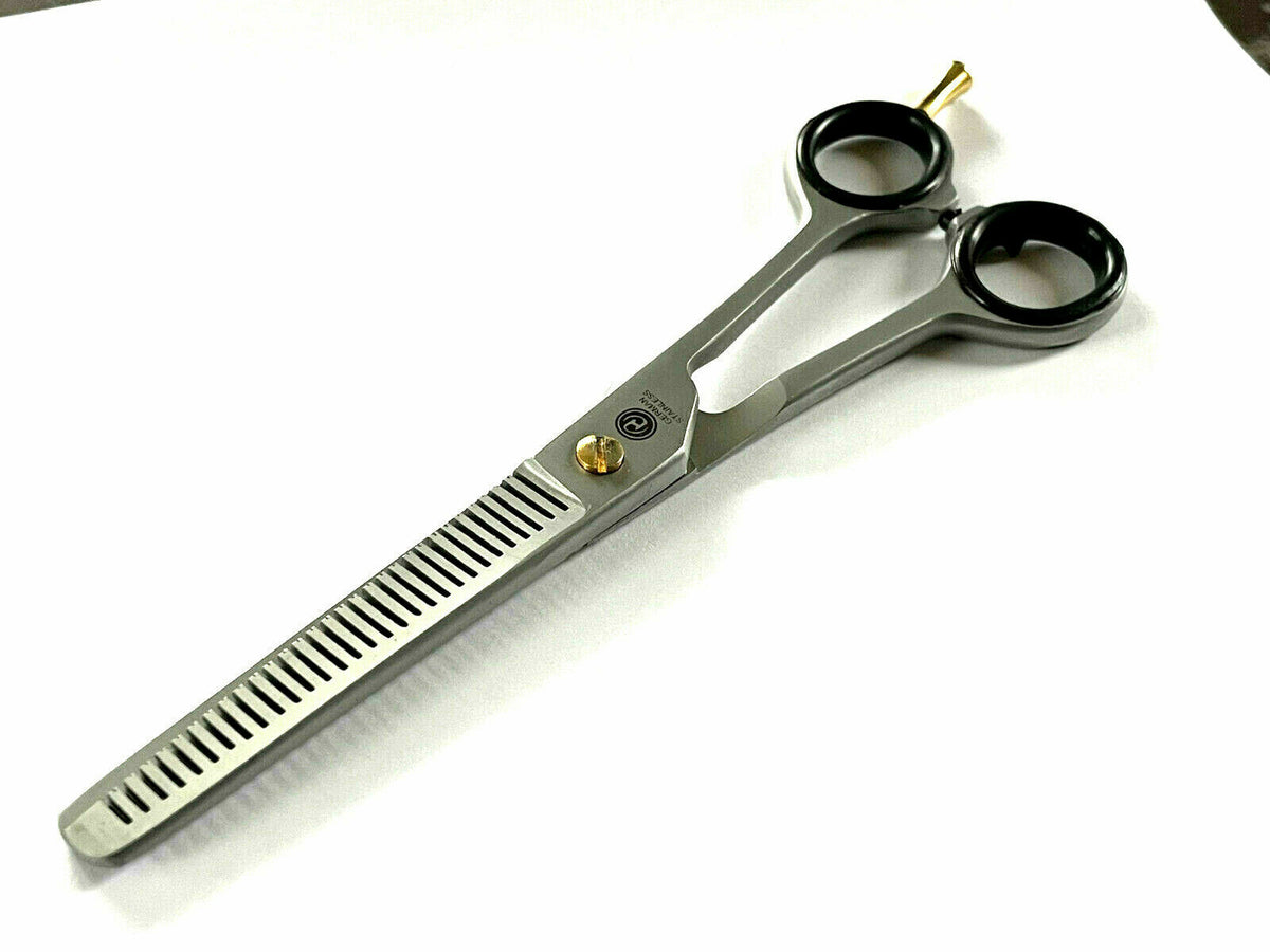 Professional 6.5 Inch Double Teeth Hair Thinning Scissors Shears for Barbers & Pet Grooming