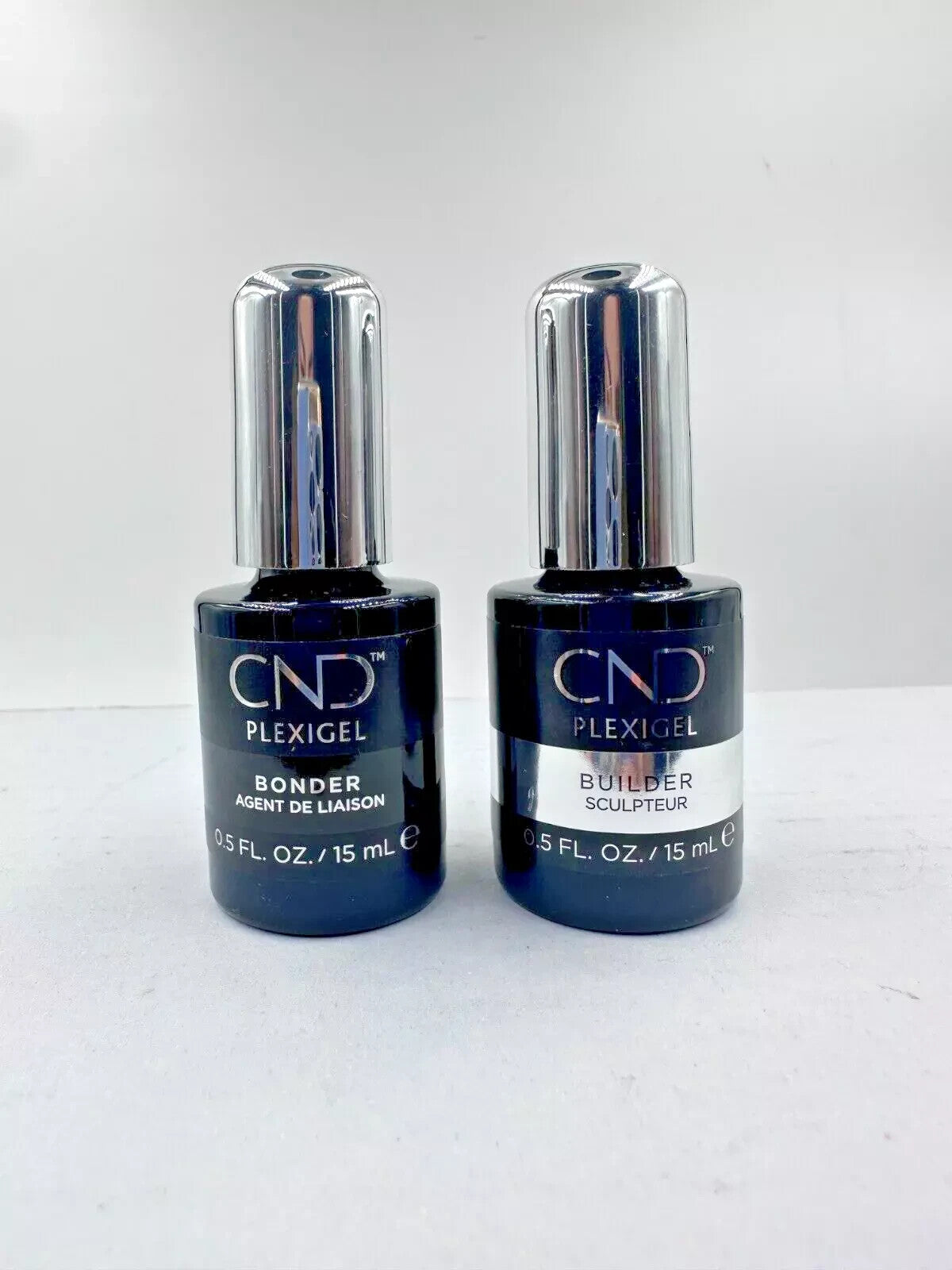 Nail Gel Builder and Bonding Primer Kit - 2pcs 0.5 fl oz / 15mL