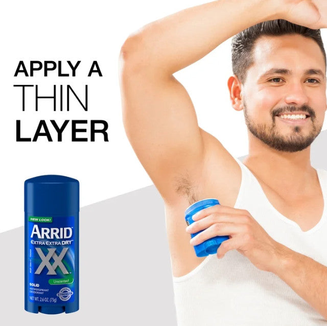 Men's Antiperspirant Deodorant Stick - Extra Dry, Long-Lasting, 2.6 oz