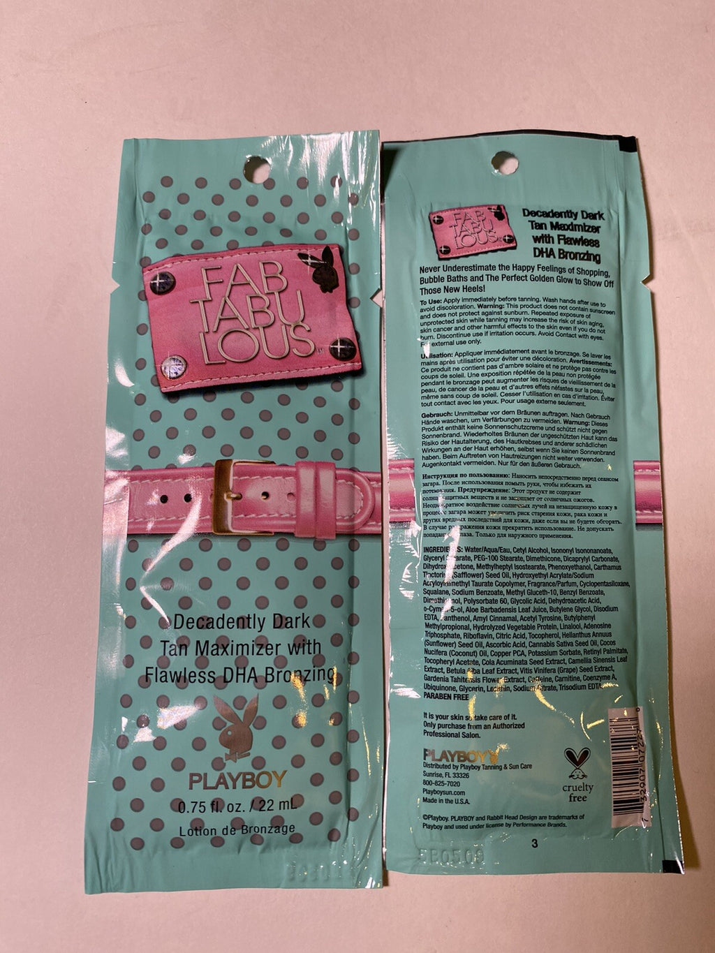 Indoor Tanning Sample Lotion Pack - 10 Single-Use Bronzers & Maximisers