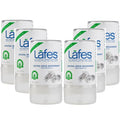 Natural Crystal Rock Deodorant Pack of 6 4.25 oz - Aluminum-Free & Fragrance-Free