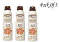 SPF 50 Clear Spray Sunscreen with 12-Hour Hydration - Lightweight, Water-Resistant, Broad Spectrum Protection