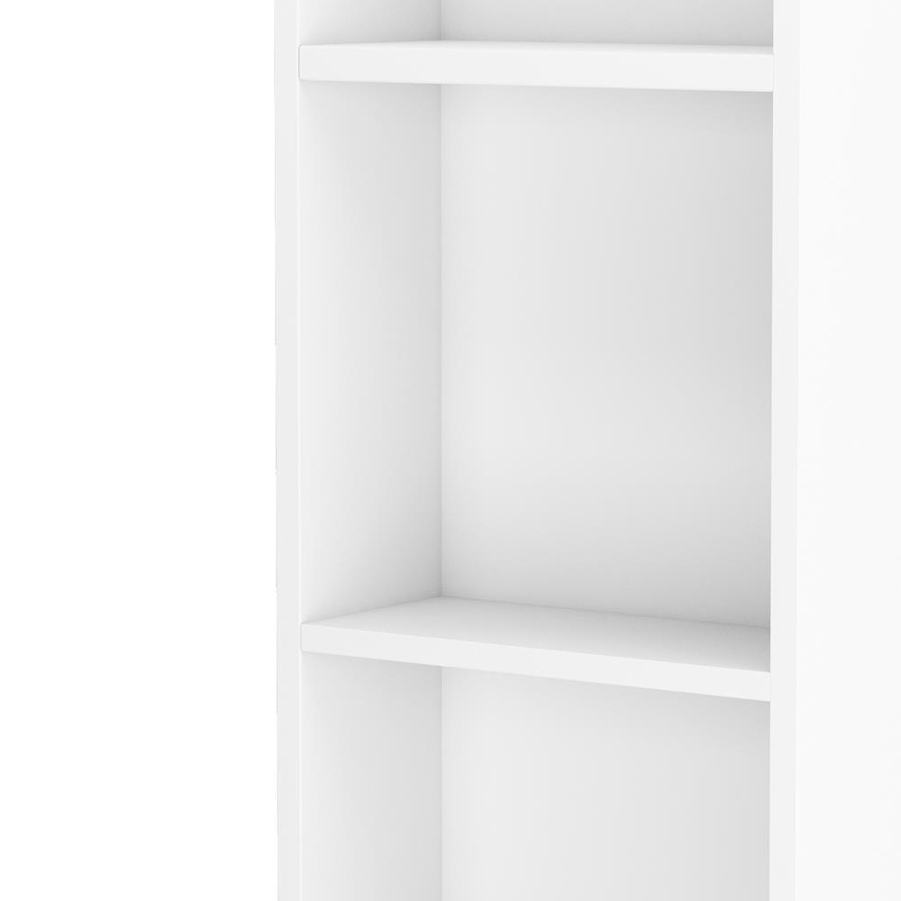 Density Board Wall Mount Salon Storage Cabinet with Shelves & Drawer