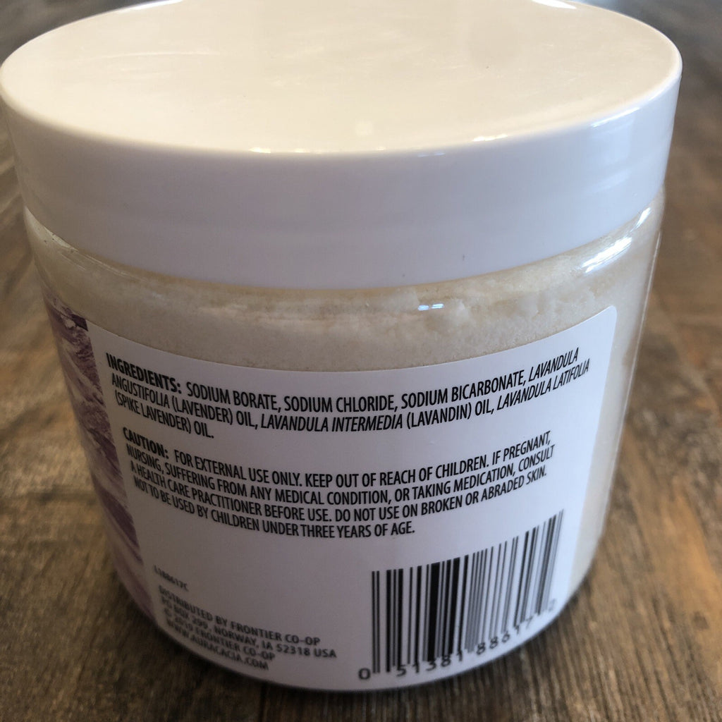 Relaxing Lavender Mineral Bath - Aromatherapy Bath Soak 16 oz