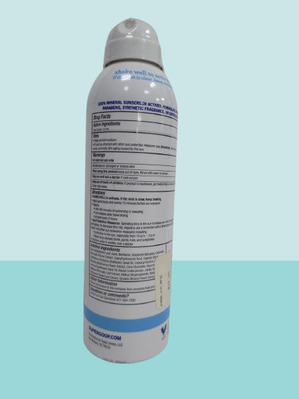 Mineral Sunscreen Spray SPF 30 - 6 oz, Pack of 2, with Marigold Extract
