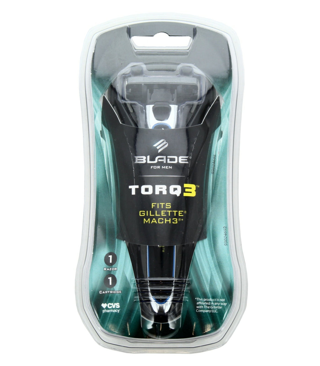 Men's Razor Blades for Pivoting Shave, Lubricating & Triple-Coated - Pack Options