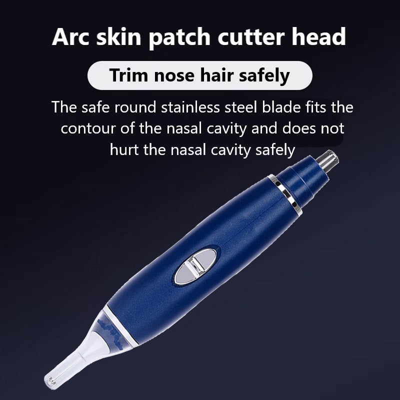 Unisex 3-in-1 Nose Ear Eyebrow Hair Trimmer Face Grooming Clipper