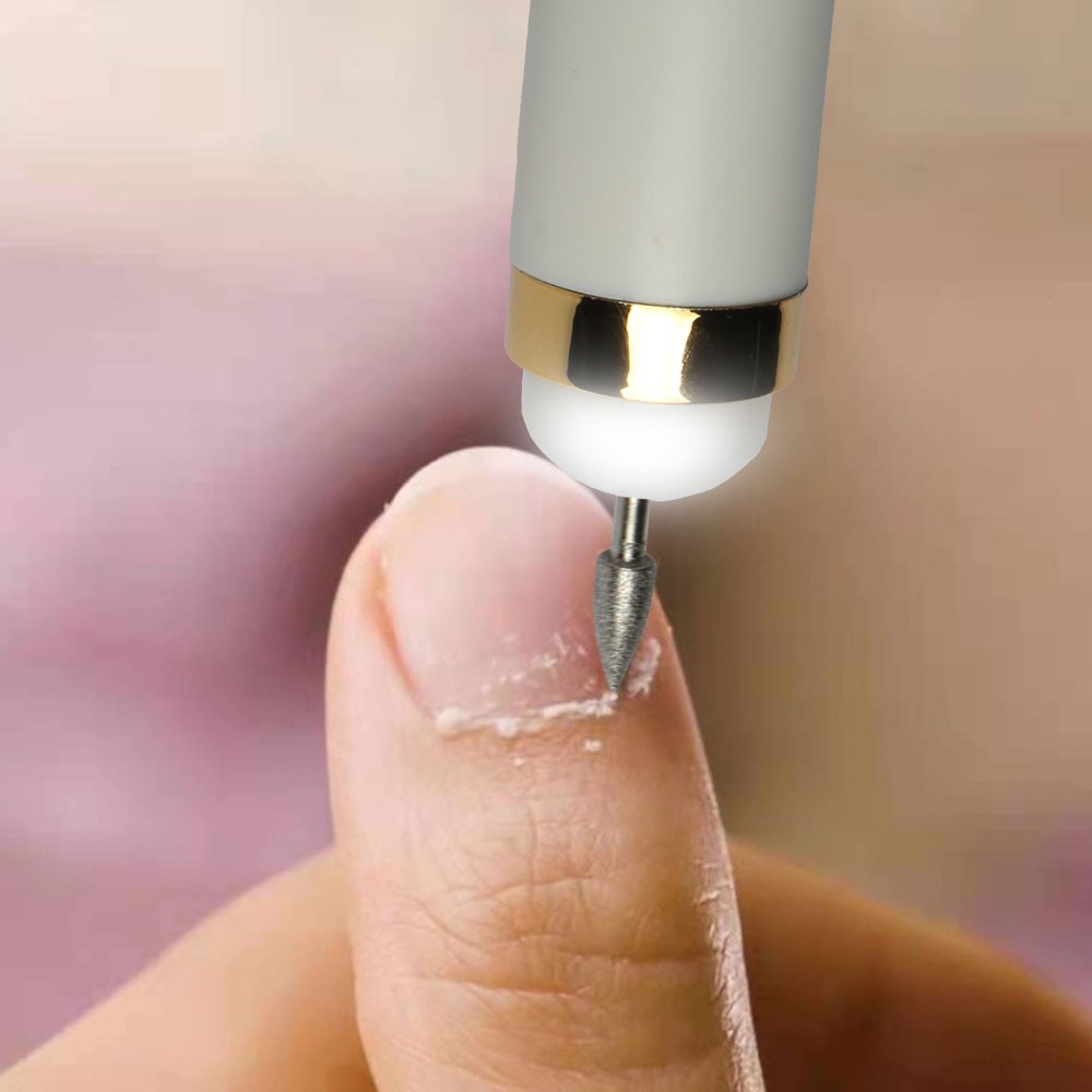 Electric Nail Drill File Machine for Manicure and Pedicure with LED Light