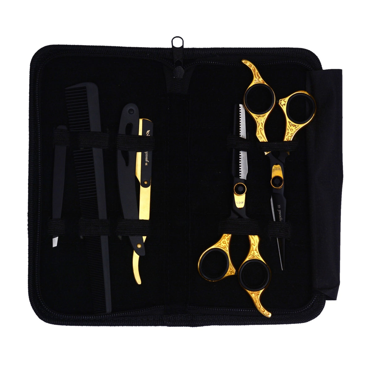 Professional Hair Cutting Shears 6.5 Inch Salon Barber Scissors with Kit
