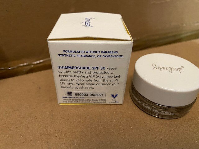 Supergoop SPF 30 Shimmer Shade Sunscreen Primer 0.18 oz - Past Date