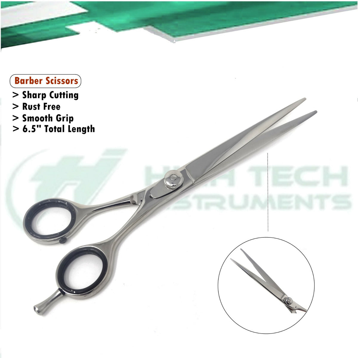 6.5-Inch Professional Hair Cutting Scissors Shears for Salon & Home Use