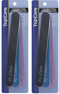 Nail Buffing System 2 Pack - Natural Nail Care Buffers for Smooth Nails