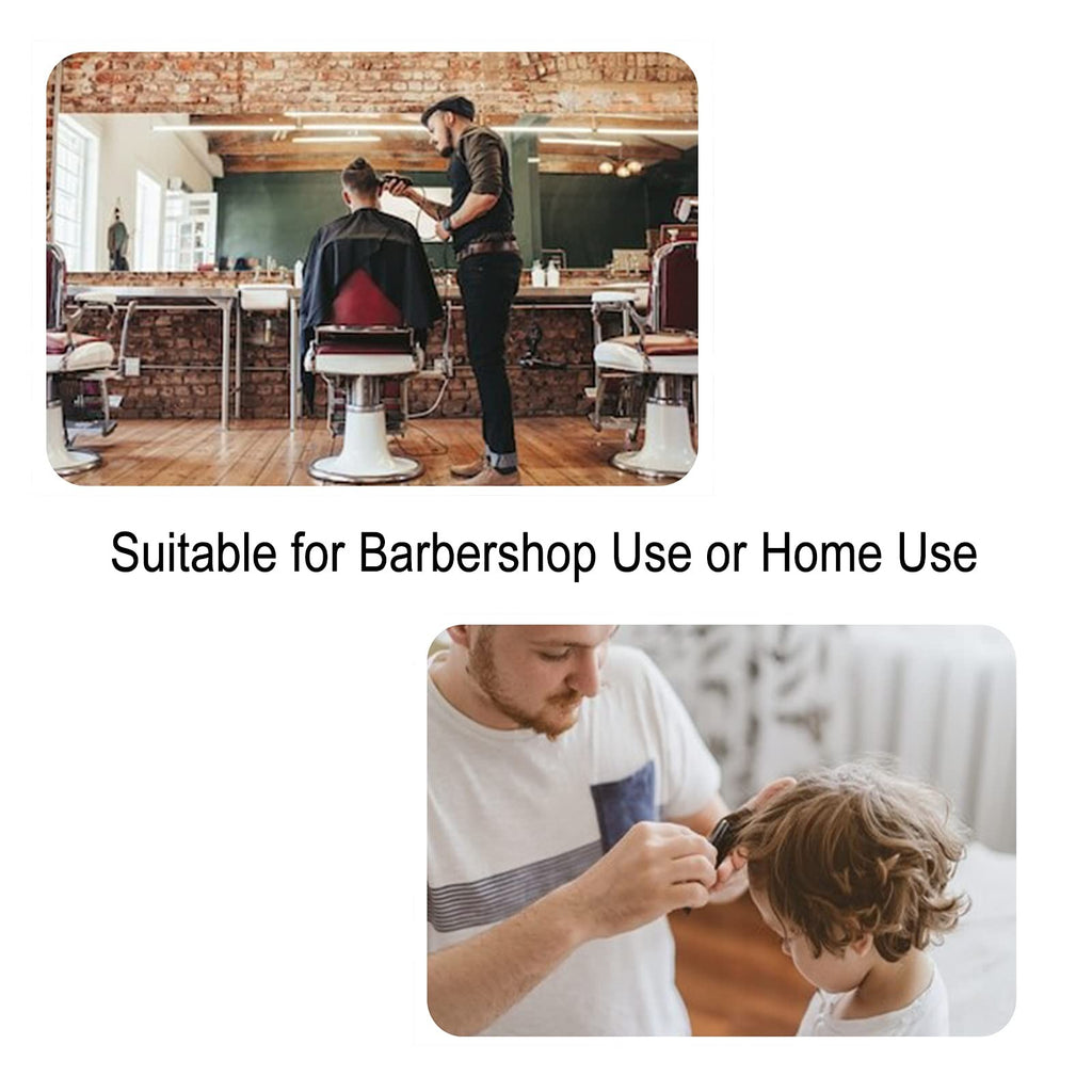 Men's Hair Cutting Cape 63x56 Inches with Copper Snaps, Waterproof Salon Cape