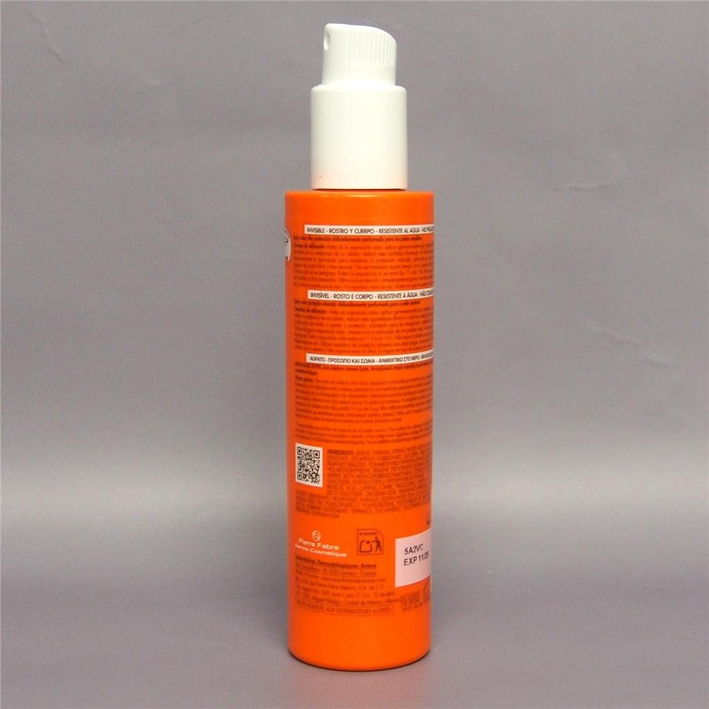 SPF30 Sun Care Spray for Face & Neck - Invisible, Water-Resistant, 200ml