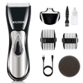 Cordless Waterproof Hair Clipper Set with Rechargeable Battery for Men Women Kids